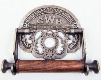 GWR Great Western Railway toilet roll holder.