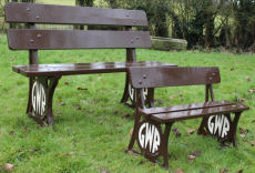 GWR Junior size benches or Kit of parts.
